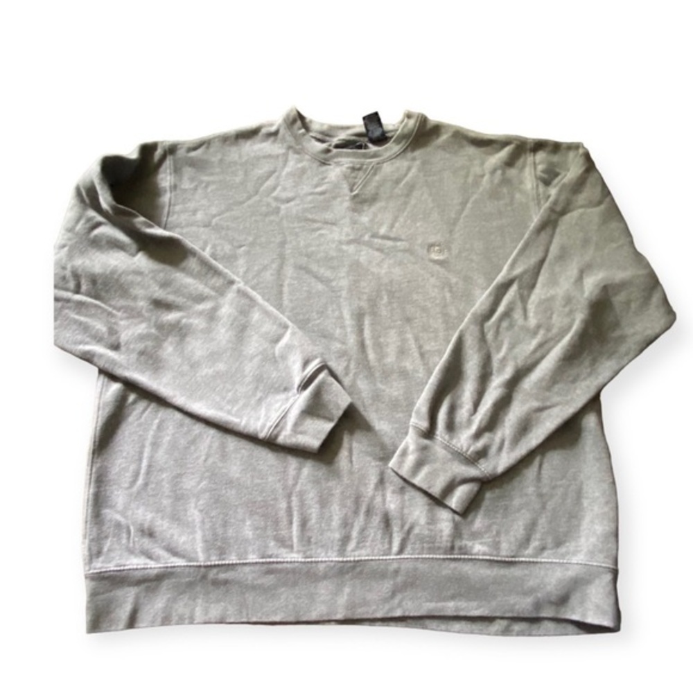 Chaps Shirt Mens Size XL Sweatshirt Gray LongSleeve